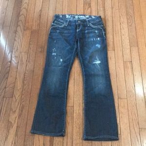 💎 Guess jeans with white stitching size 26